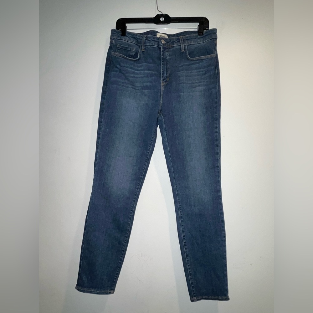 L’AGENCE Margot high rise skinny jeans in Light Vintage